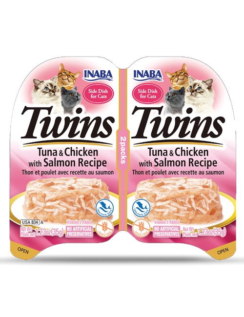 Inaba Twins Tuna & Chicken with Salmon Recipe