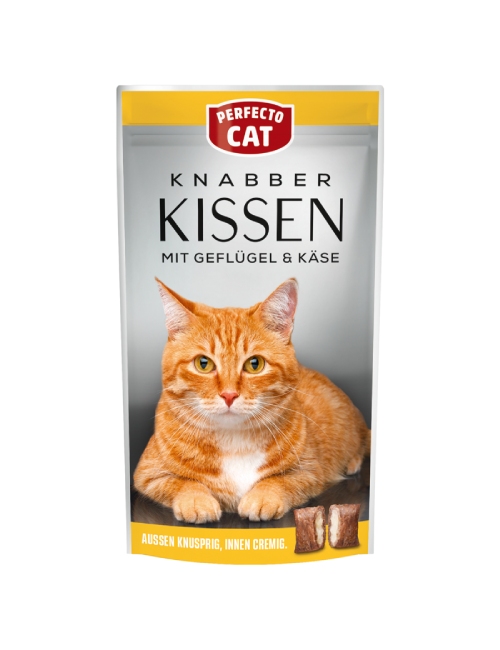 Perfecto Cat Fine Nibble Pillows with Poultry & Cheese
