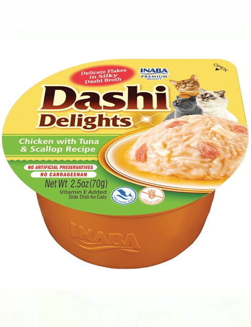Inaba Dashi Delights Chicken with Tuna & Scallop Recipe