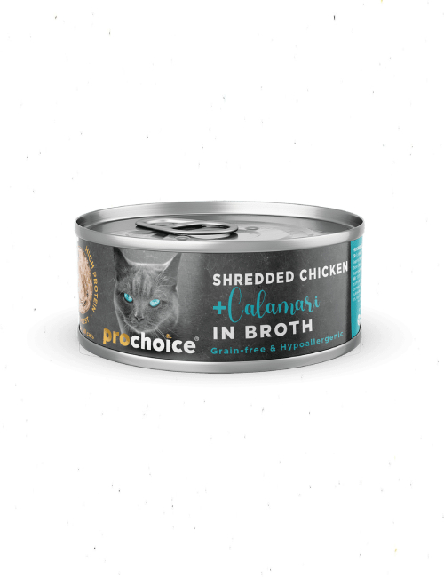 Prochoice Shredded Chicken and Calamari in Broth